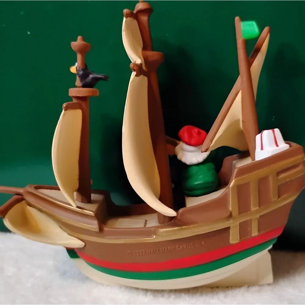 1992 Santa Maria Hallmark Ornament